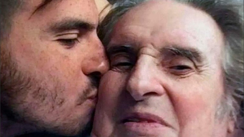 Días atrás, Federico Bal compartió una serie de historias con su padre, Santiago, internado desde hace varias semanas.