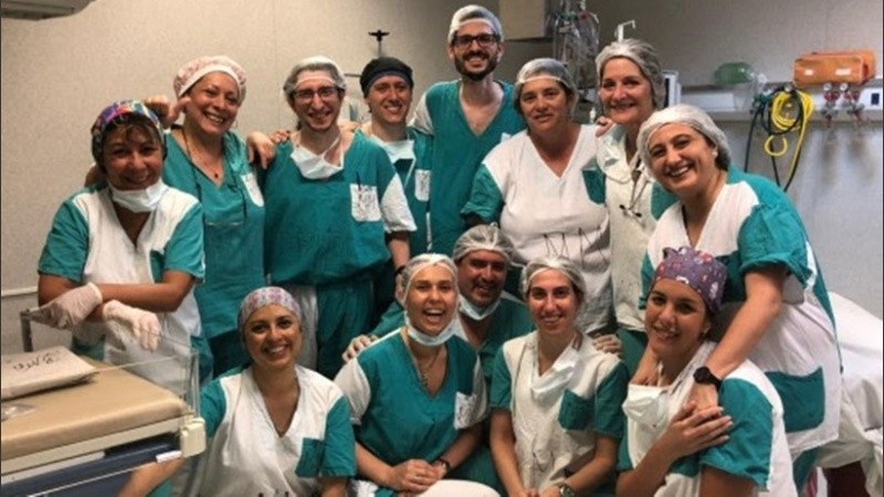 Los profesionales de salud realizaron la intervención el viernes 29 de noviembre pasado.