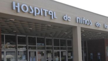 El Hospital de Niños de La Plata.
