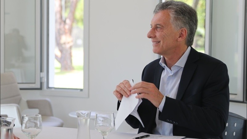 Macri se refirió al próximo gobierno este lunes.