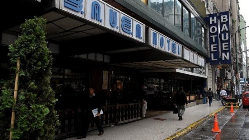 En el Bauen funciona también la redacción de La Garganta Poderosa. 