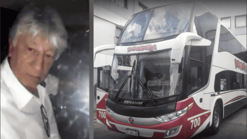 El chofer de la empresa Rutatlántica fue demorado.