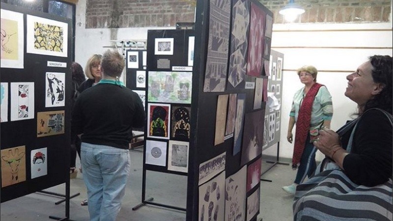 Los trabajos realizados en la Escuela Municipal de Artes Plásticas Manuel Musto durante el 2019.
