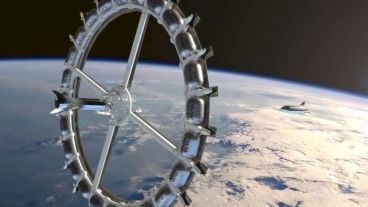 De vacaciones en el espacio.