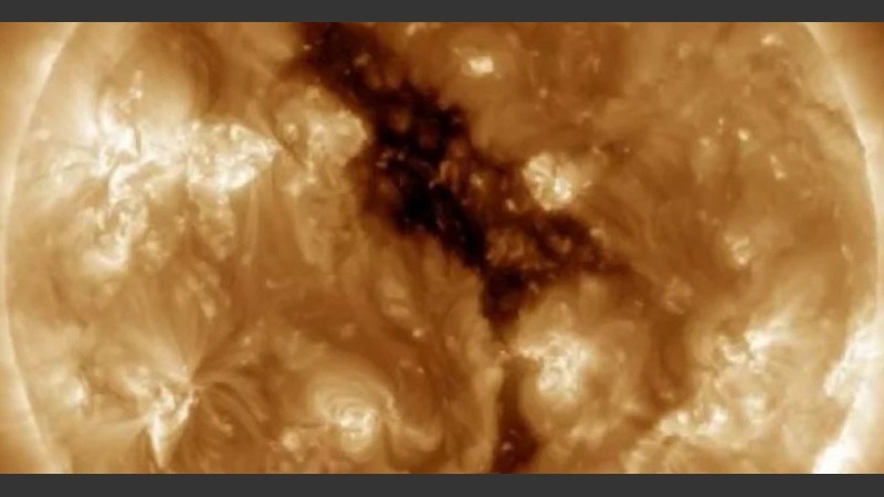 Las mediciones hechas por la sonda muestran cambios rápidos de dirección en el campo magnético.