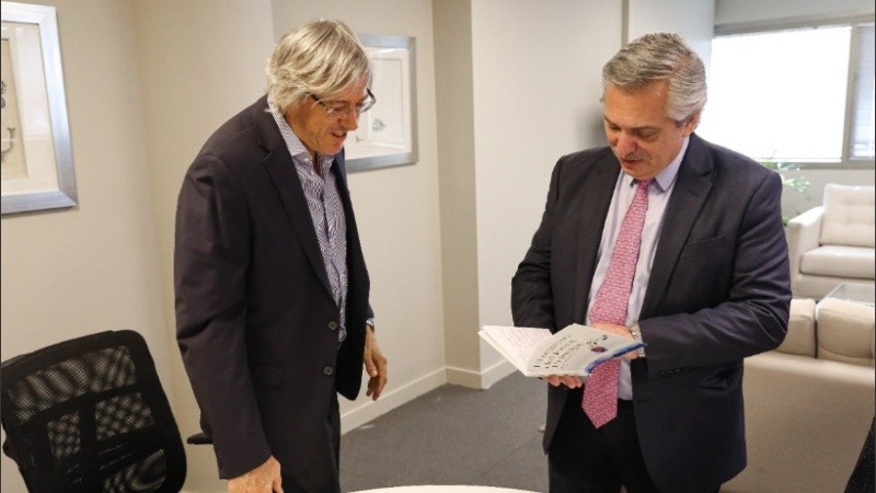 Roemmers se reunió con Fernández este miércoles.