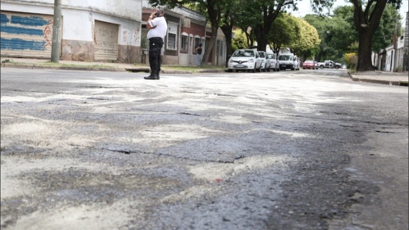 Cortes de calle en la zona sur.