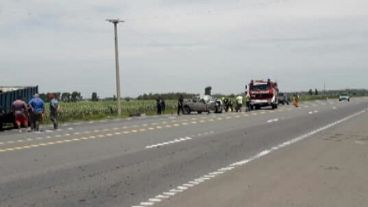El choque fatal de este viernes en la ruta A012.