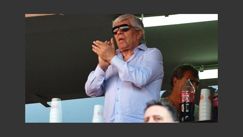 Moyano fue insultado por primera vez en la cancha de Independiente. 