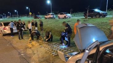 El operativo fue el sábado a la noche.