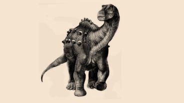 Una representación del Yamanasaurus lojaensis por el paleoartista Jorge Antonio González.