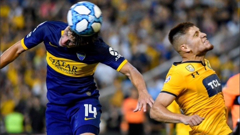 El partido fue intenso y por momentos parejo.