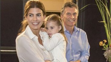 Macri viajó con Awada y Antonia.