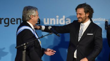 Fernández firmó el decreto y Cafiero explicó los alcances de la medida.