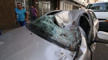El viento alcanzó hasta 101 kilómetros por hora.