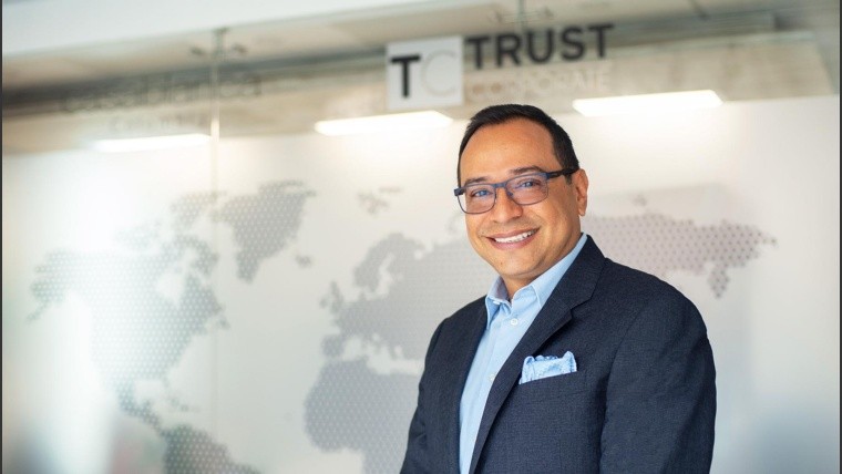 James Hernández, presidente y cofundador de Trust Corporate