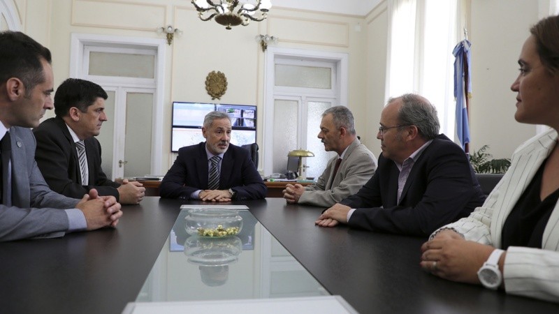El ministro Saín presentó a su equipo de trabajo en Seguridad.