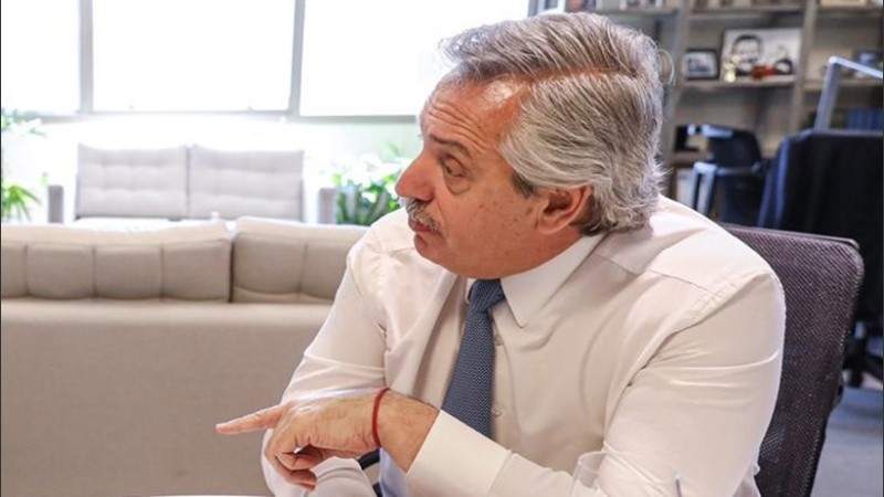 Fernández se refirió a los derechos de exportación y las retenciones.