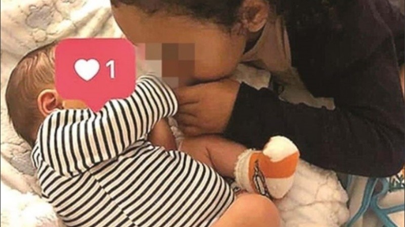 Rodrigo cumplió dos meses.