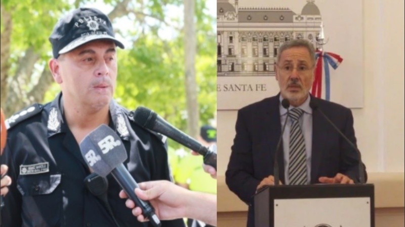 Gómez recibió un Whatsapp contundente de Saín. 