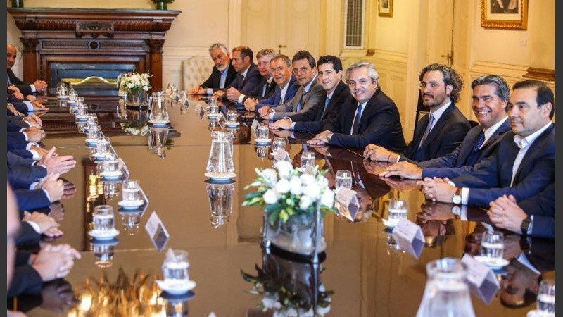 Solo faltó el fueguino Melella que asumía este mismo martes.