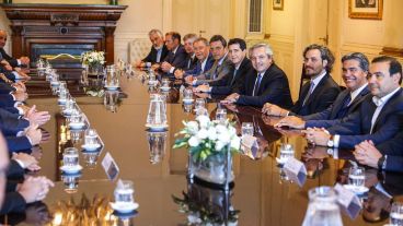 Solo faltó el fueguino Melella que asumía este mismo martes.