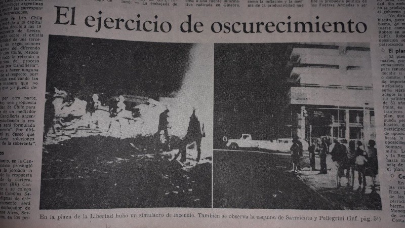 La tapa de La Capital con el ejercicio del 23 de noviembre.