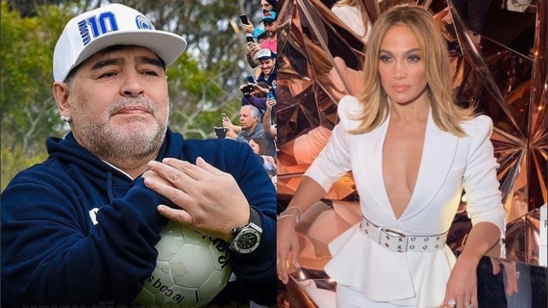 Según Diego, Jennifer López se enojó con él porque no la invitó a 