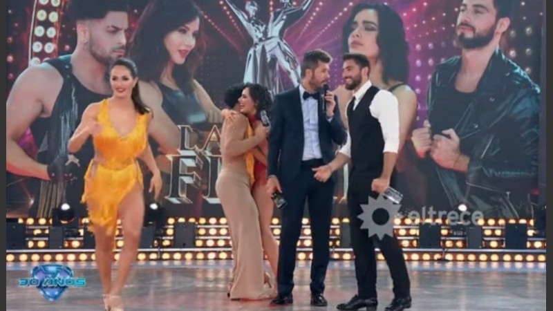 El momento en el que Flor Vigna corre para abrazar a Mati Napp.