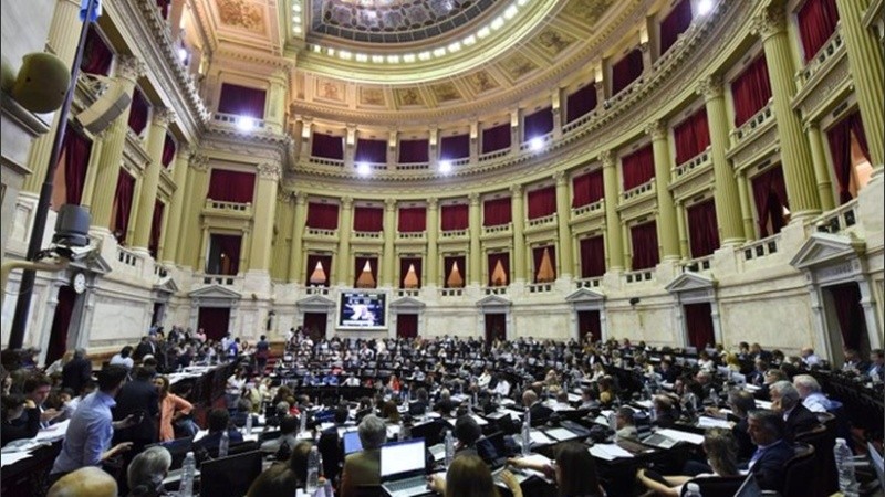 Los diputados votarían a la madrugada.