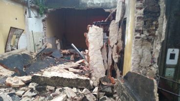 Sacarán los escombros y taparán esa parte con una chapa.