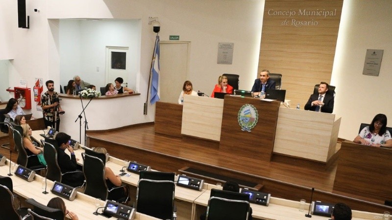 La asunción de Javkin de cara al Concejo el pasado 10 de diciembre.