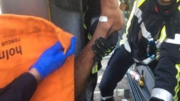 El joven se encuentra en buen estado de salud.