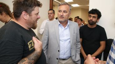 El senador justicialista por Rosario, Marcelo Lewandowski.