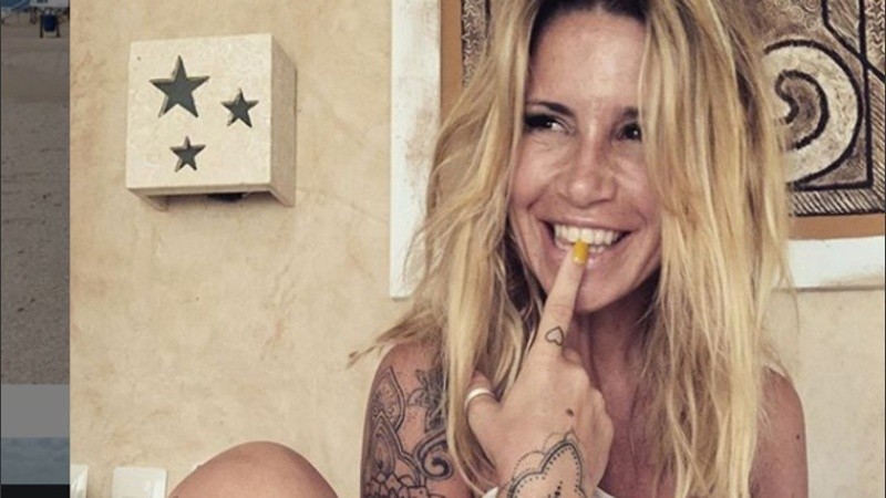 Peña descansa en México junto a su marido. 