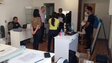 Uno de los procedimientos de Gendarmería Nacional.