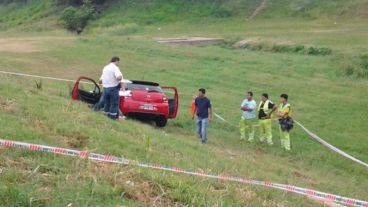 Medina y Castelli fueron acribillados de 18 balazos cuando circulaban en un Citroën DS3 rojo.