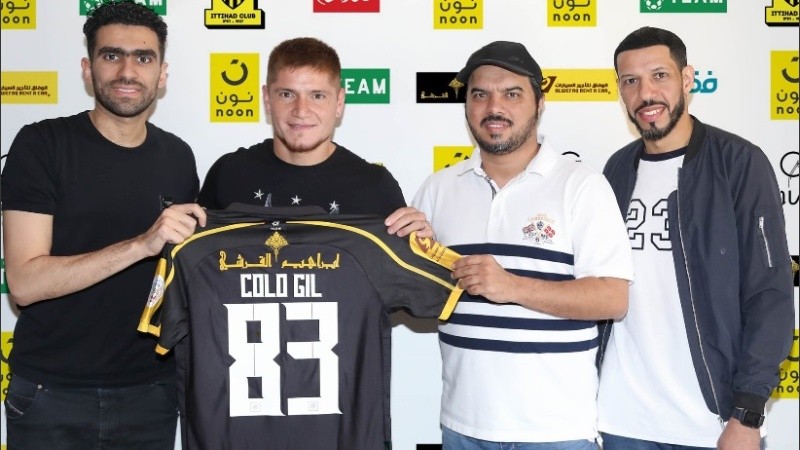 El Colo ya luce con su camiseta número 83.