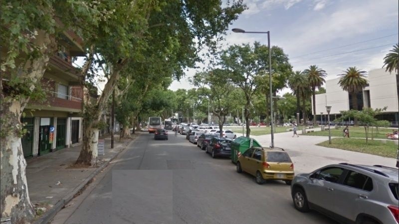 El hecho ocurrió frente al Centro de Justicia Penal.