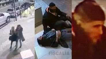 La salida del bar, el ataque en calle Maipú y la cara del agresor.