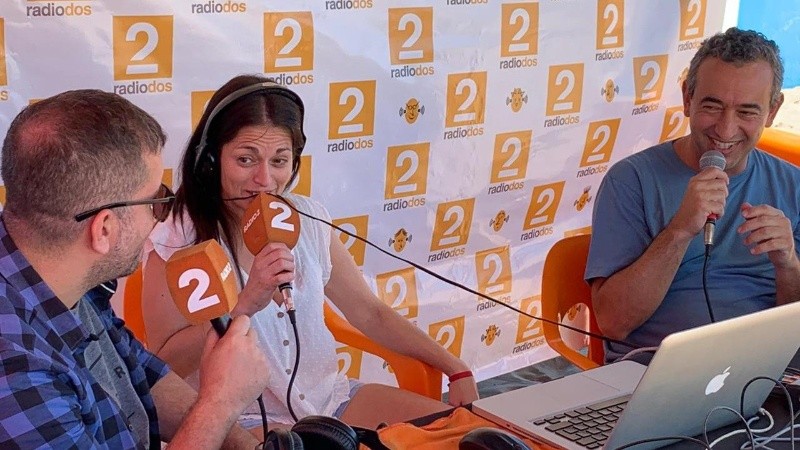Javkin se prendió en una divertida charla en Radio 2. 