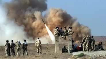 Los misiles de Irán contra la base norteamericana de Irak.