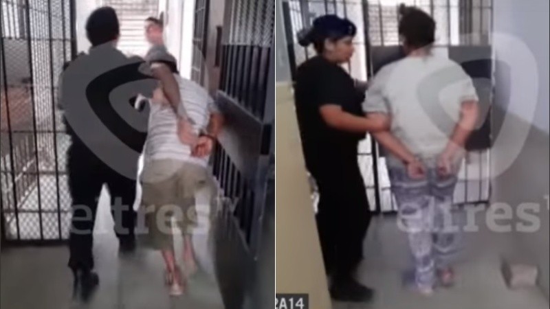 El hombre y la mujer detenidos e imputados por el hecho. 