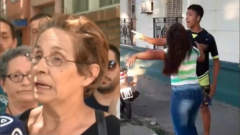 La madre de Florencia denunció al hijo del acusado.