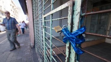 La postal ya conocida por todos los rosarinos.