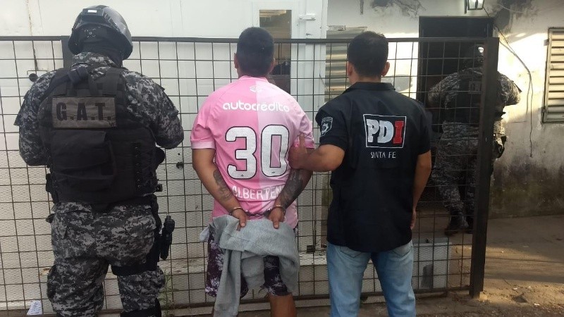 El detenido por uno de los primeros crímenes del año. 