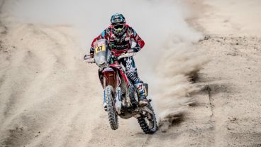 El piloto salteño Kevin Benavides.