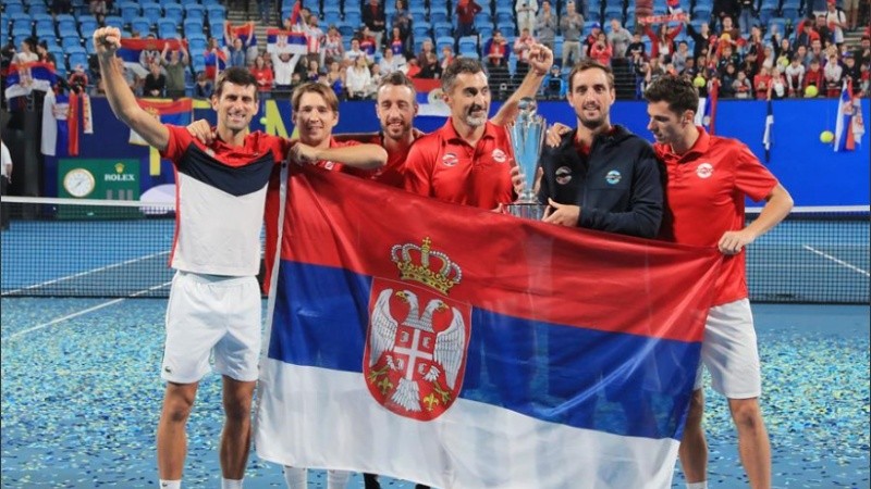 La tarea de Djokovic resultó decisiva para el título.