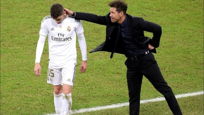 Simeone dirige al Aleti, pero no se queja por las 