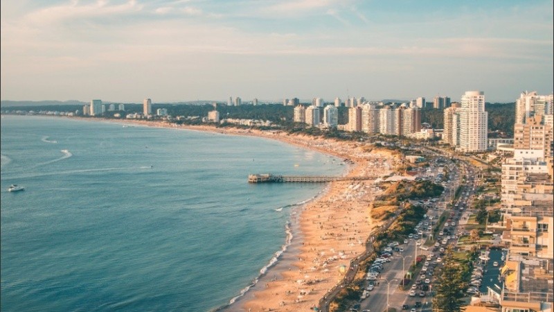 Las playas uruguayas recibirían turistas europeos. 